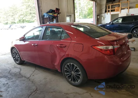2014 Toyota Corolla L z USA, uszkodzony, nr VIN 2T1BURHE2EC227155